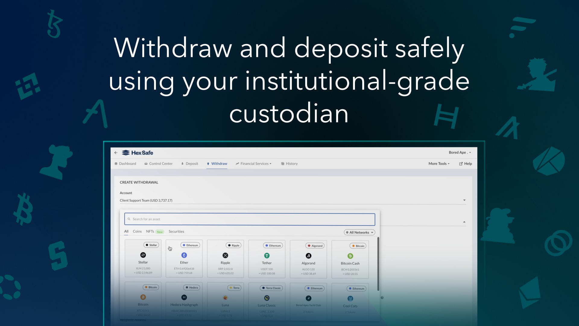 Hex Safe Features Video: Withdraw and Deposit Safely Using Your Institutional-Grade Custodian