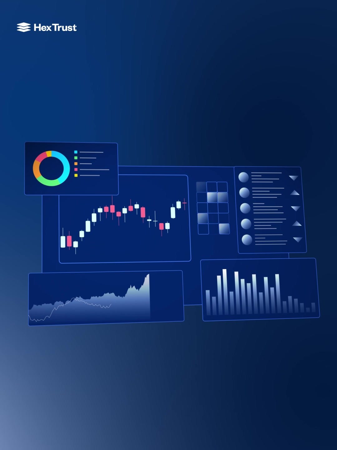Hex Trust Brand Video, Vertical: Trading Solutions Charts