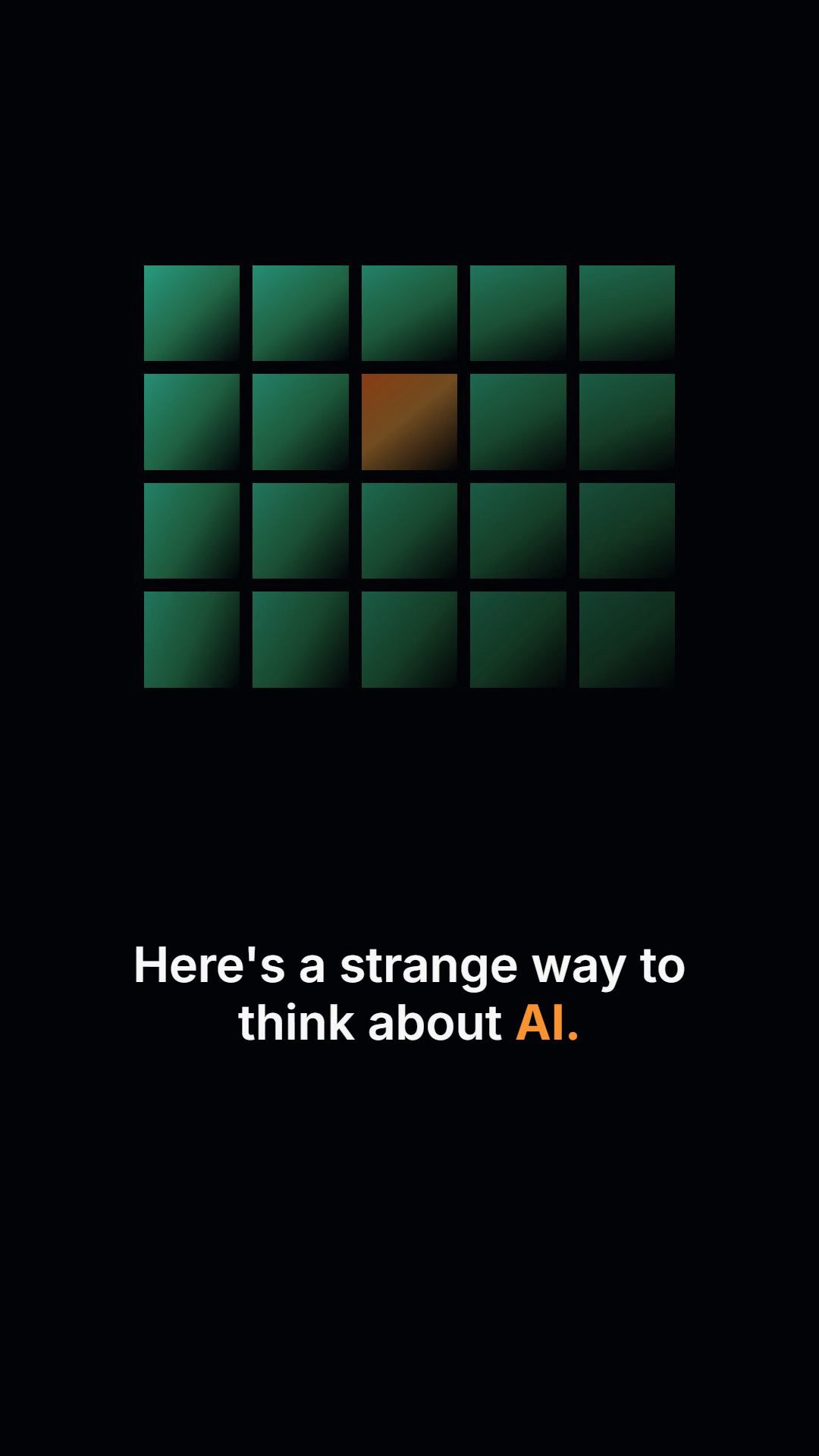 Electricity into Intelligence