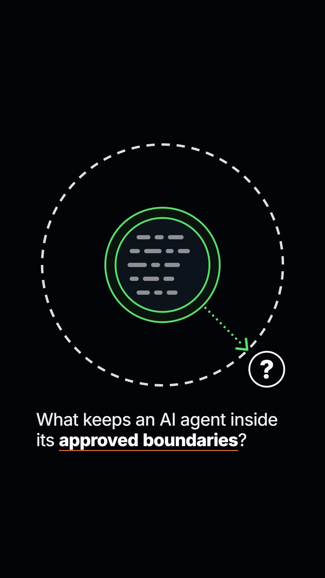 Keep the Rules Outside the Agent