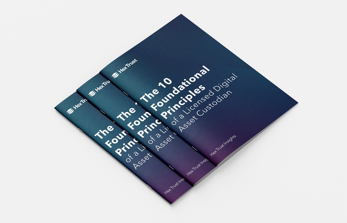 10 Principles Booklet: Three Booklets, Front Cover