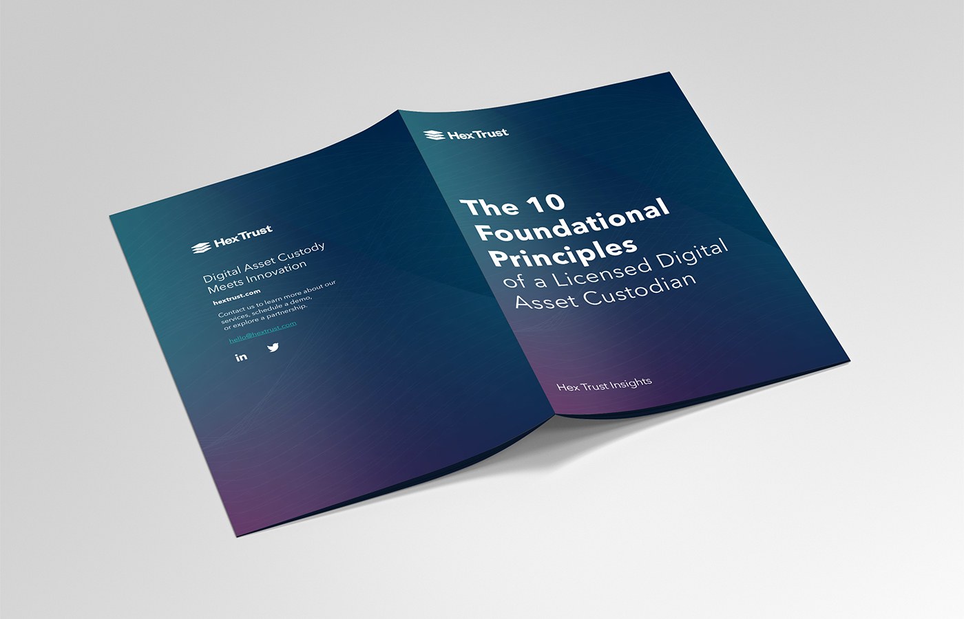 10 Principles Booklet: Booklet, Back and Front Cover
