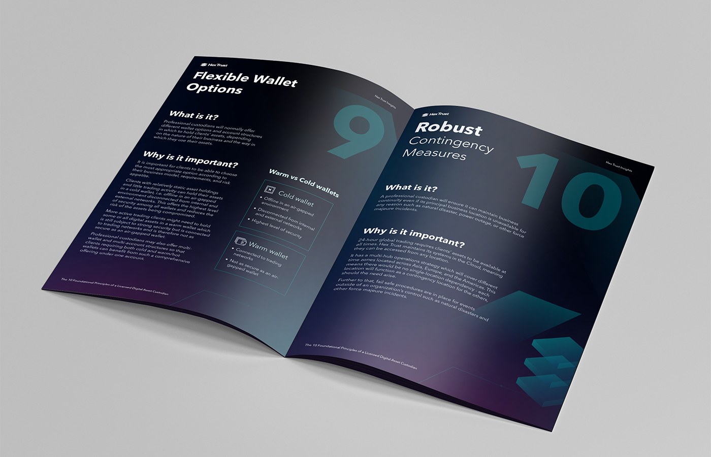 10 Principles Booklet: Open Spread: Flexible Wallet Options and Contingency Measures