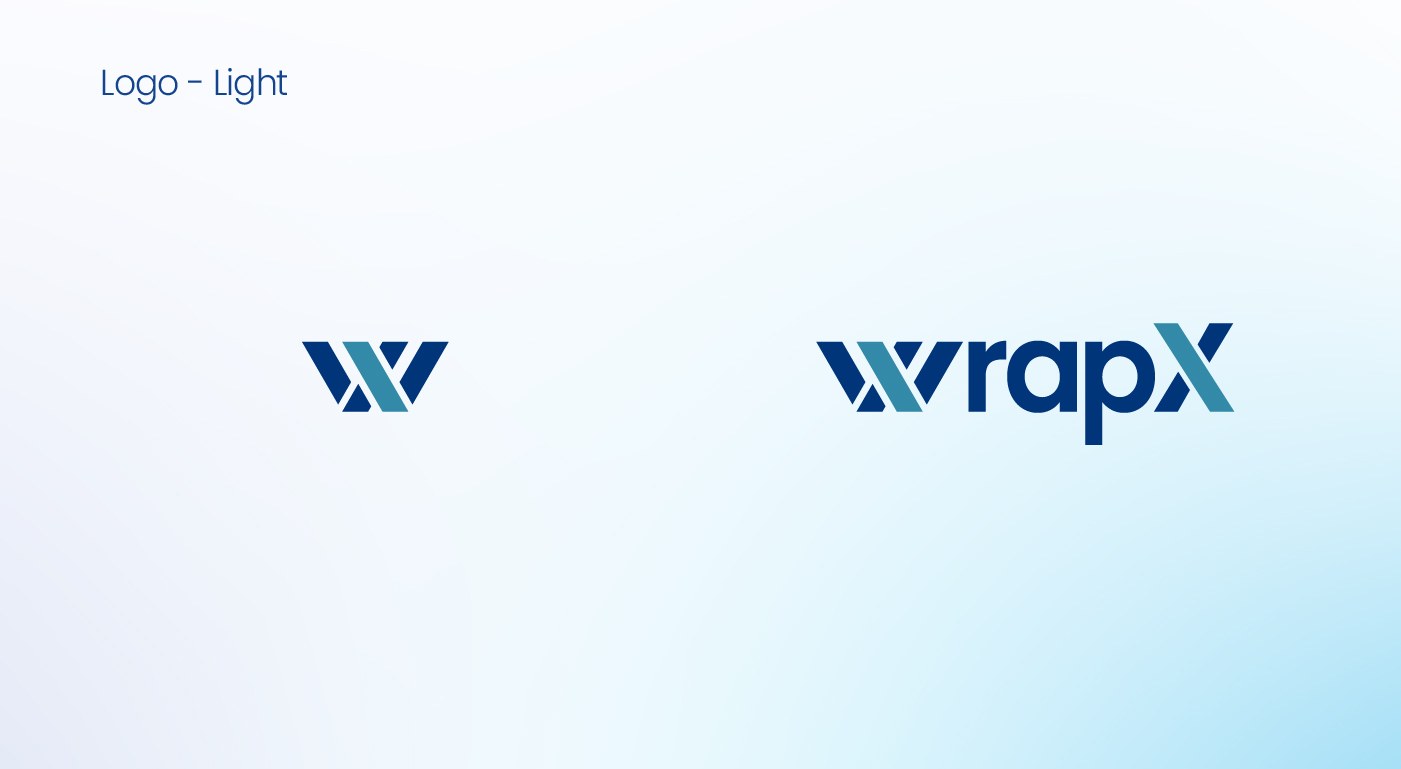 wrapX: Logo, Light
